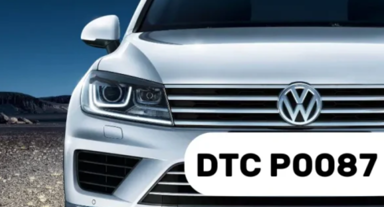 DTC P0087 Volkswagen: Низкое давление в топливной рампе
