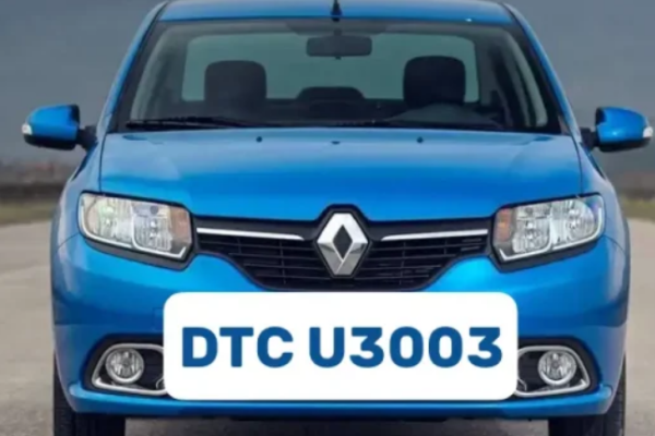 DTC U3003 Renault: полное руководство по ошибке